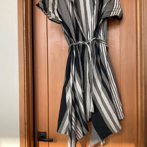 Wrap style linen tunic by KEDZIOREK in Poland…size 12